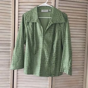 Lightweight green jacket by George Simonton